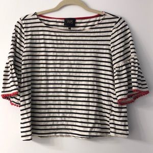 W5 Stripped Crop Top